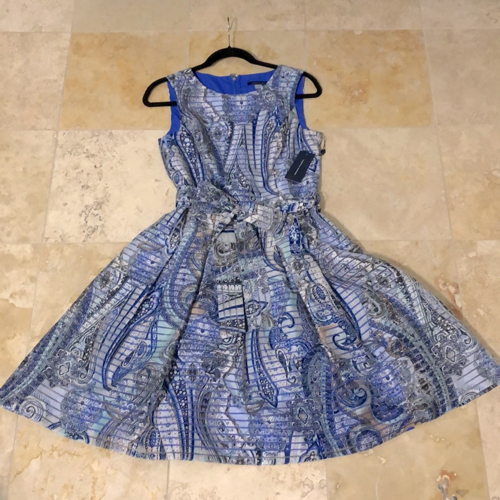Tommy Hilfiger A-line Dress with sash